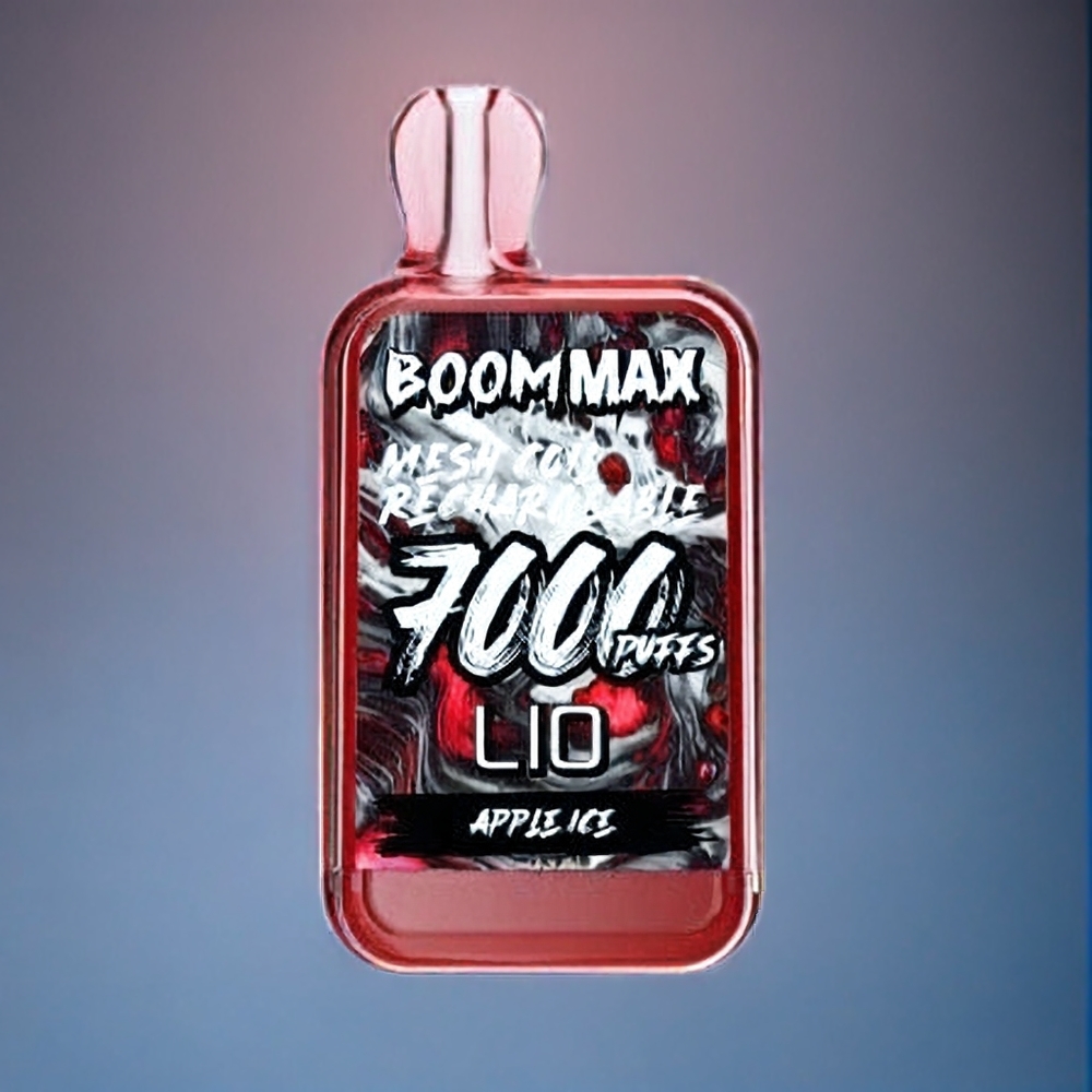 LIO BOOM MAX 7000 Puffs Engangs Vape Dansk Engros - Æble Is