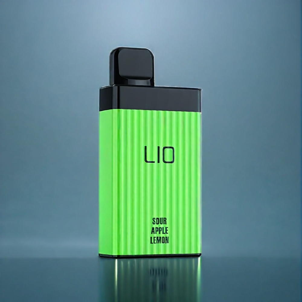 LIO BOXX 4000 Puffs Engangs Vape Dansk Engros - Sure Æble Citron (10ml, 650mAh, Type-C)