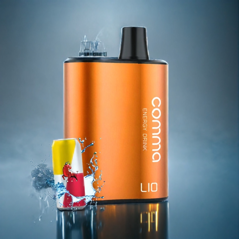 LIO COMMA 5000 Puffs Dansk Engros Engangs vape med 15 ml Kapacitet & Type-C Opladning