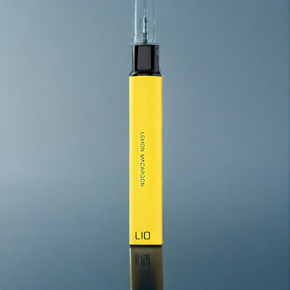 LIO Mini 600 Puffs Engangs Vape Citron Macaron (400mAh, 20mg) - Dansk engros