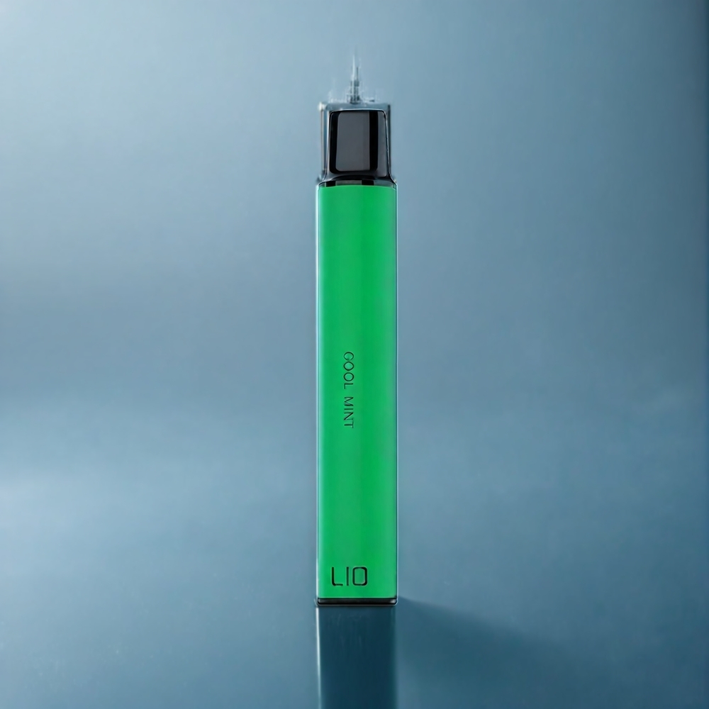 LIO Mini 600 Puffs Engangs Vape Kølig Mynte - Dansk Engros (400mAh, 2ml, 20mg)