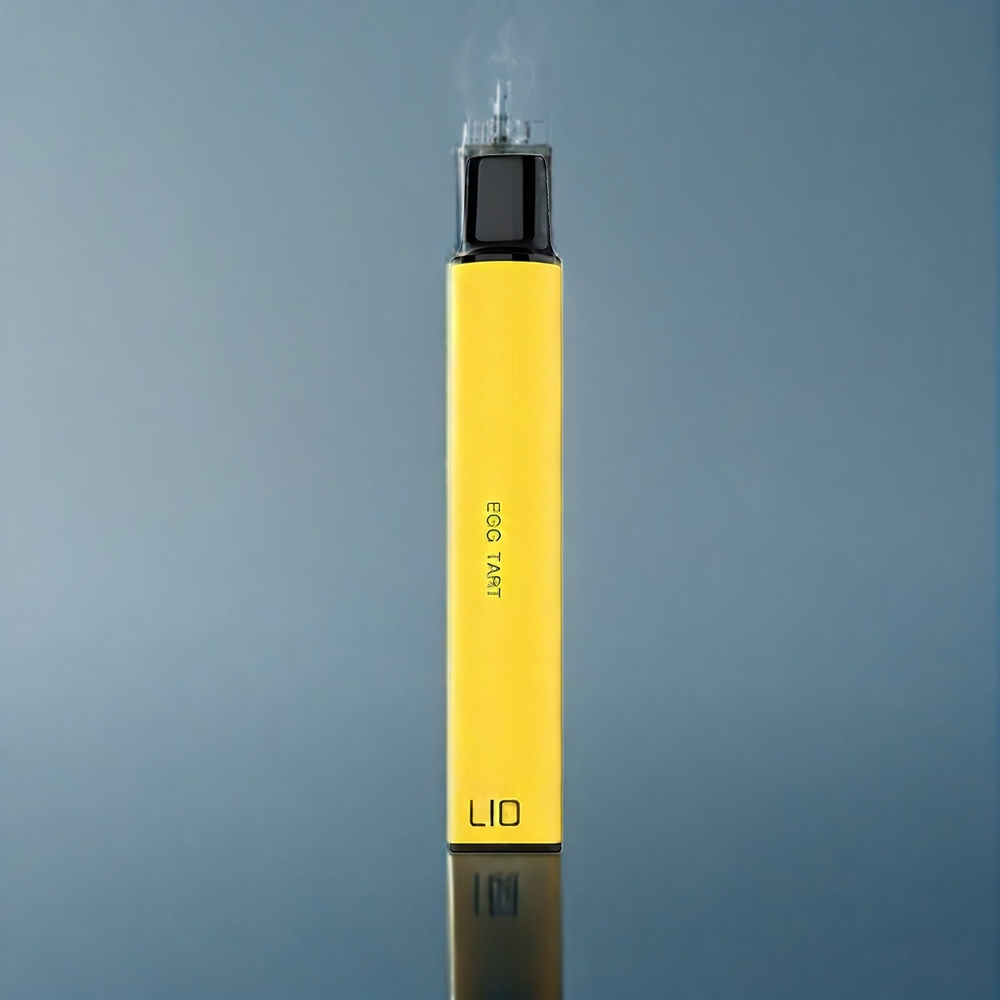 LIO Mini 600 Puffs Engangs vape Egg Tart (Æggetærte) - 400mAh, 20mg Nikotin, Dansk Engros