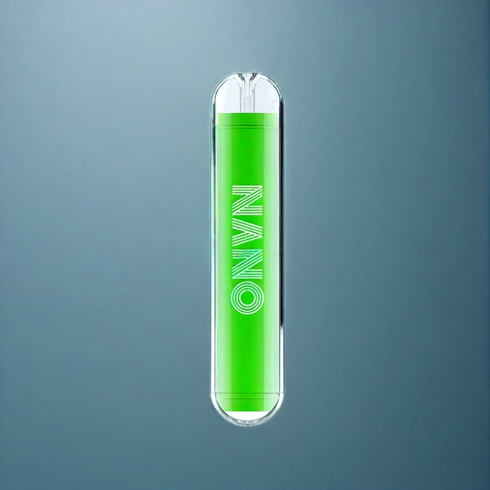 LIO NANO X2 800 Puffs Engangs Vape Dansk Engros - Grøn Æble Kiwi - 2ml / 500mAh
