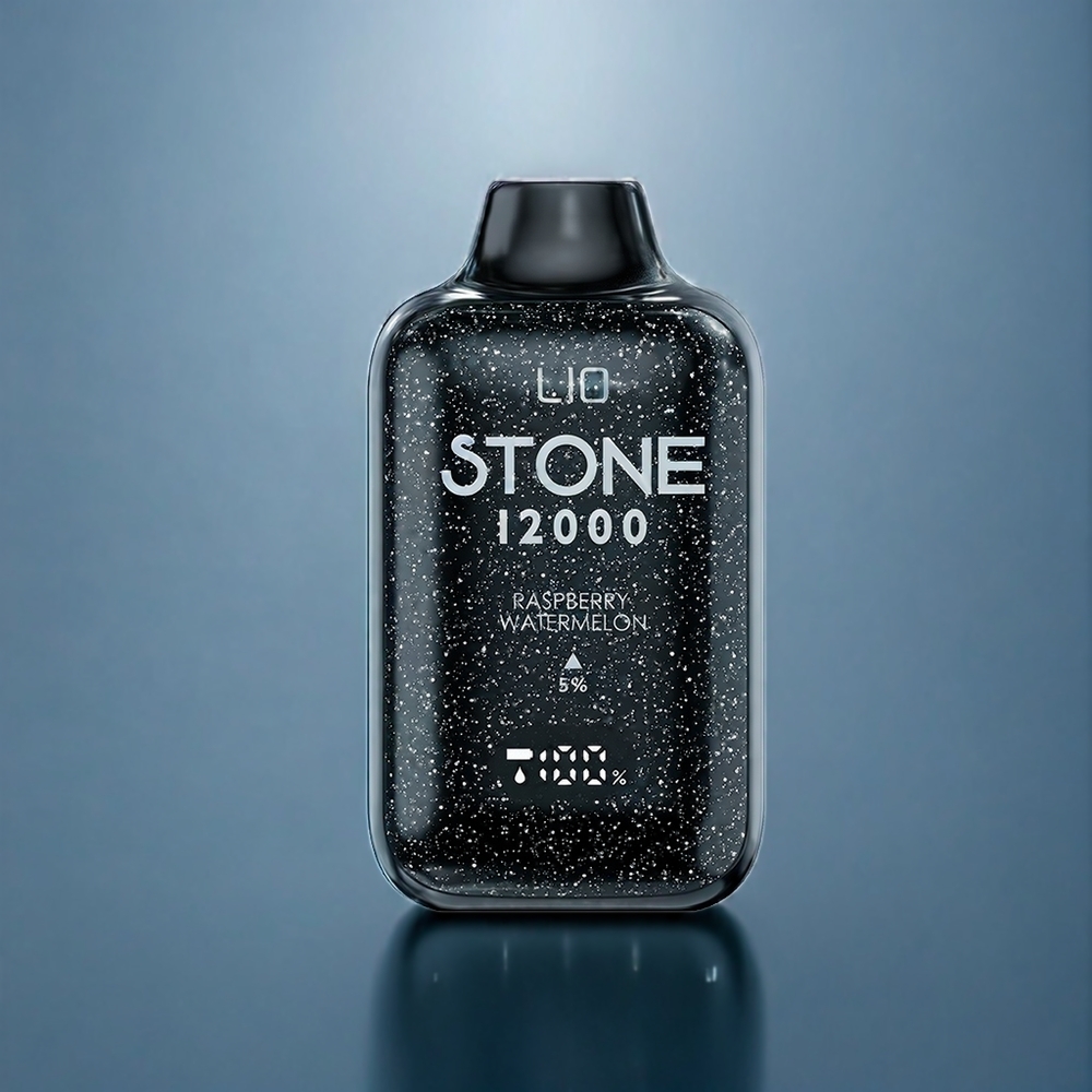 LIO Stone 12000 Puffs Engangs Vape Dansk Engros - Hindbær Vandmelon (550mAh, Type-C, 18ML)