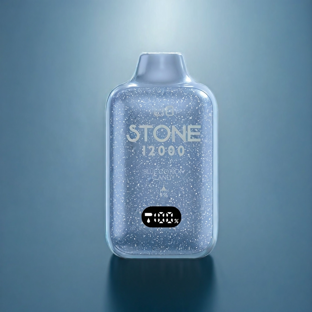 LIO Stone 12000 Puffs Engangs Vape Dansk Engros med 18ML E-væske og Blå Candy Flormelis