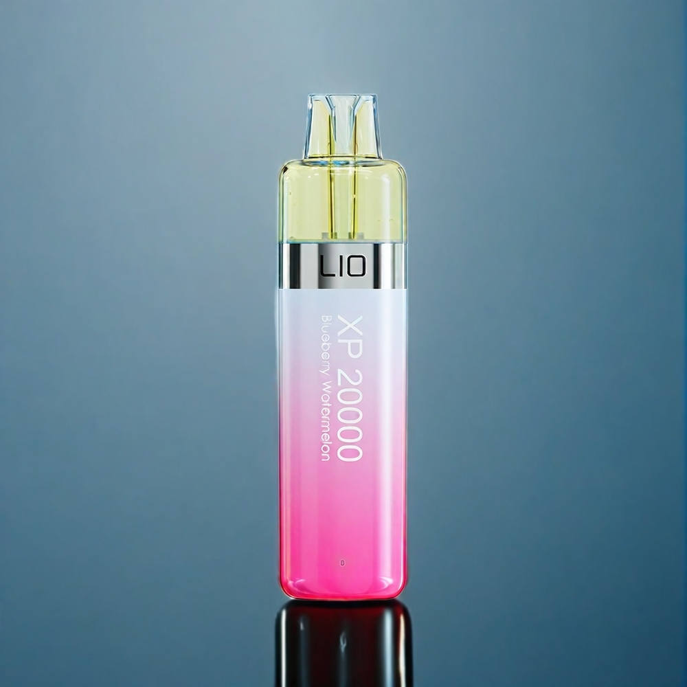 LIO XP 20000 Puffs Engangs Vape Dansk Engros - Blåbær Vandmelon med 12ML E-væske, 0.8 Ohm Mesh spole og TYPE-C Opladning