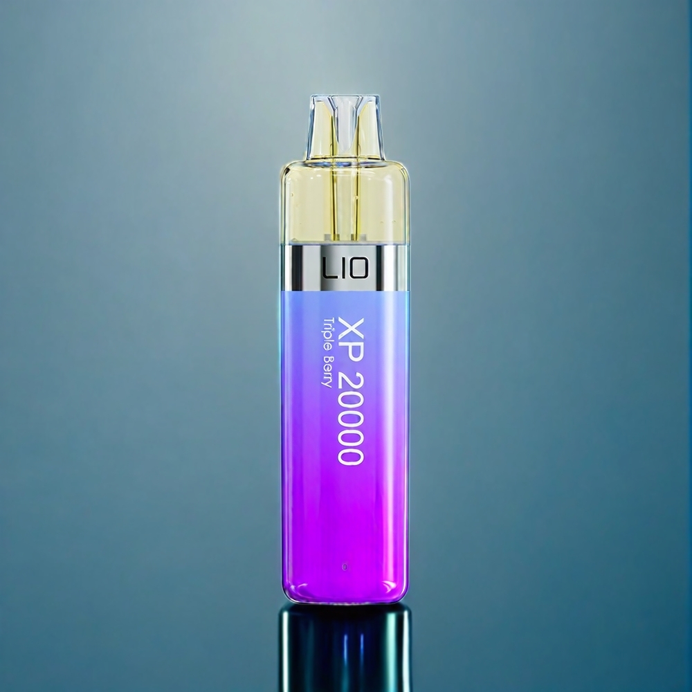 LIO XP 20000 Puffs Engangs Vape Dansk Engros - Triple Bær med 12ML E-væske og 900 mAh Batteri