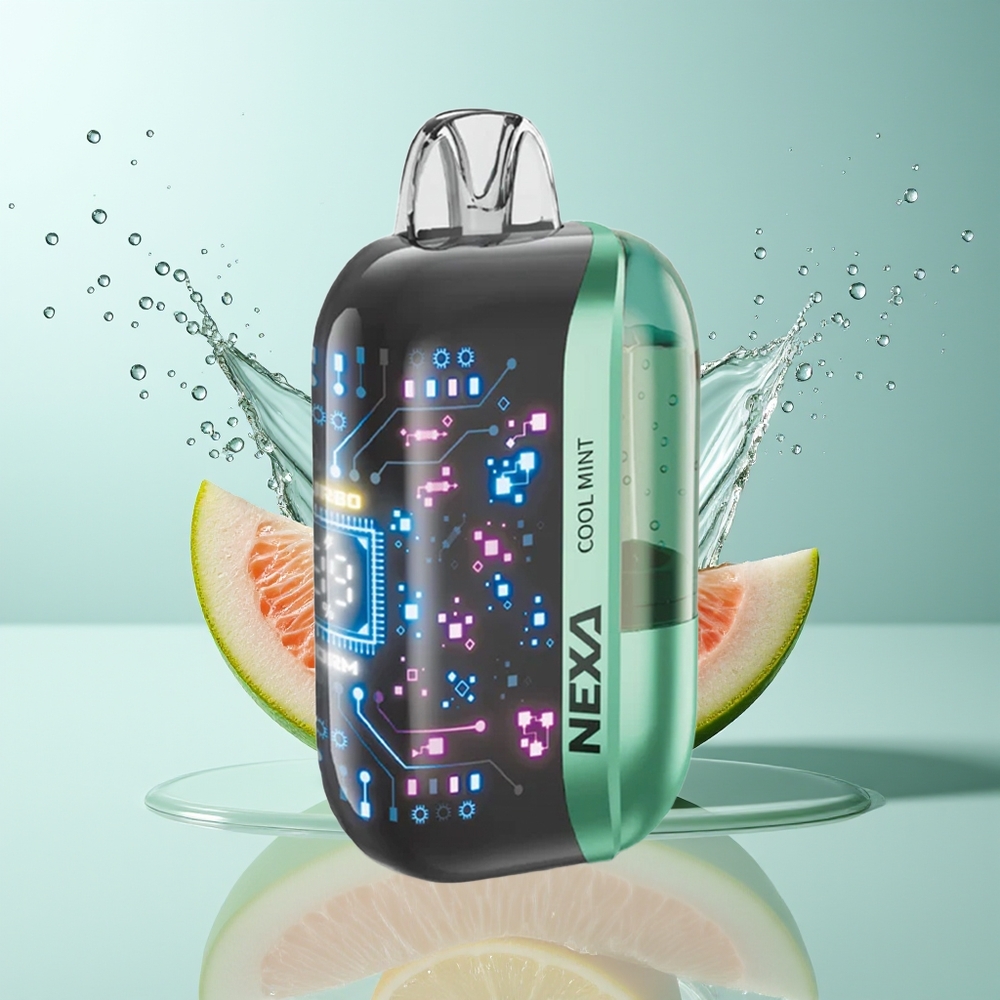NEXA Ultra 50K Engangs Vape Dansk Engros – 20ml, 800mAh, 50000 Pust, Kølig Mynte