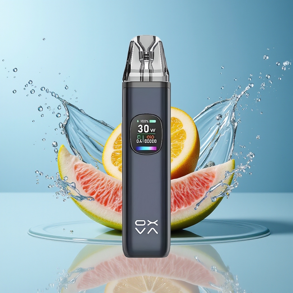 OXVA Xlim Pro 2 Dansk Engros - 1300mAh Batteri, 30W Output, Titanium Blå