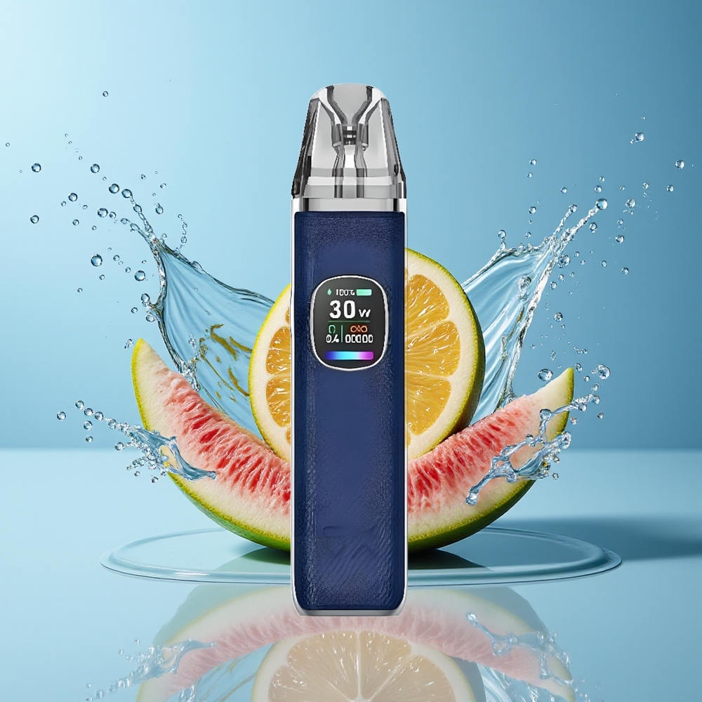 OXVA Xlim Pro 2 Dansk Engros med 1300mAh Batteri og Blå Python