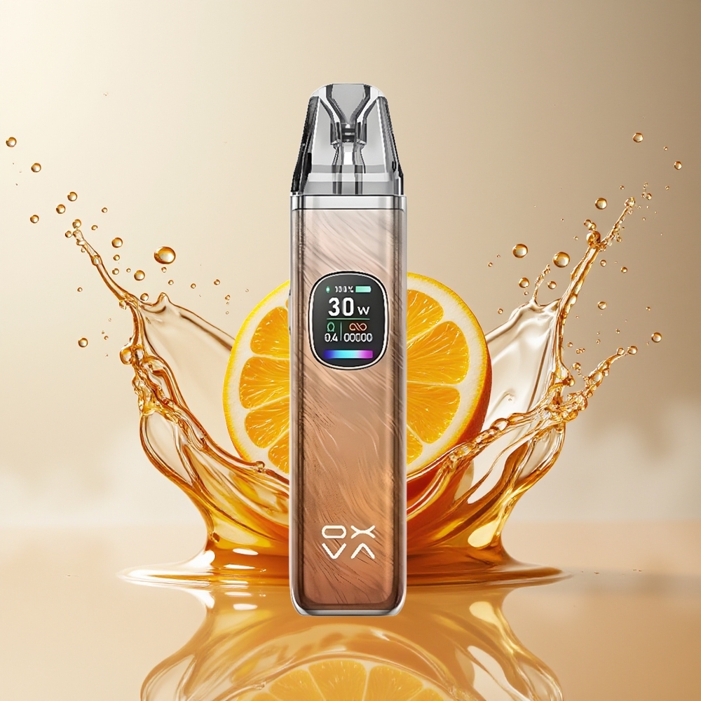OXVA Xlim Pro 2 Dansk Engros med 1300mAh Batteri og Ravorange Pod