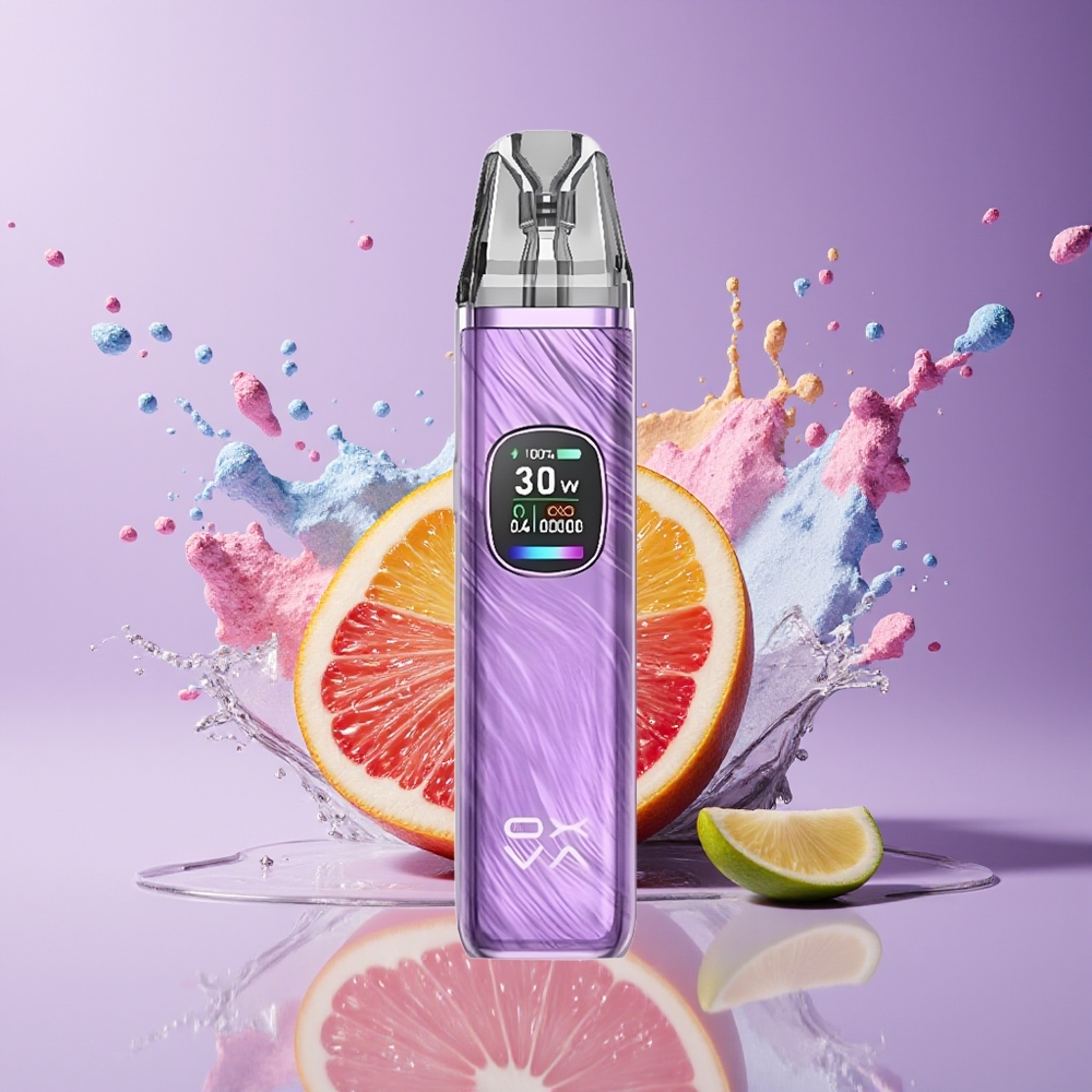 OXVA Xlim Pro 2 Dansk Engros med 1300mAh batteri, 30W udgang og Drømme Lilla