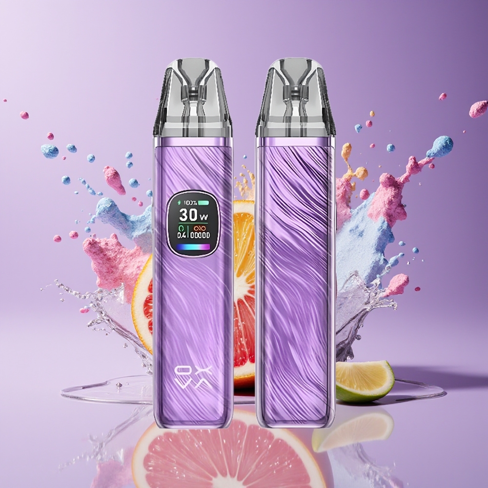 OXVA Xlim Pro 2 Dansk Engros med 1300mAh batteri, 30W udgang og Drømme Lilla