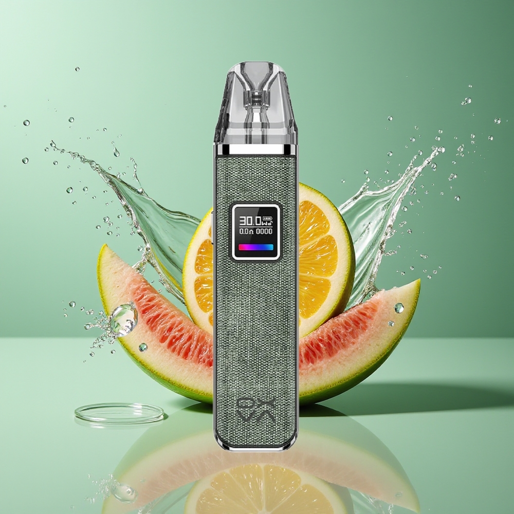 Oxva Xlim Pro Dansk Engros med RGB Lys, 2ml Kapacitet og USB-C Opladning i Denim Grøn