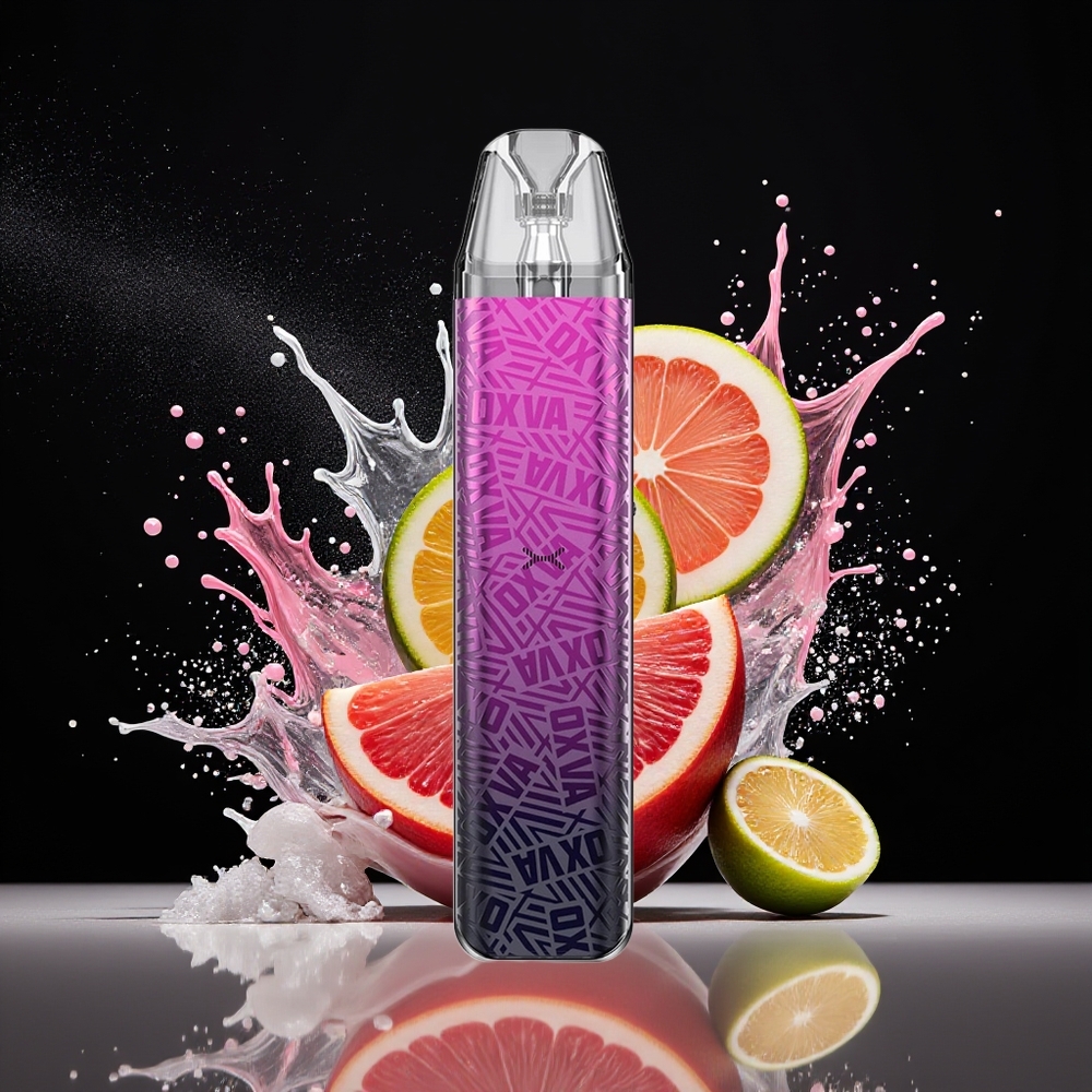 Oxva Xlim SE Classic Edition Dansk Engros - 900mAh Batteri, 25W Maks Effekt, Top Fyldningspatroner, Sort Rosa