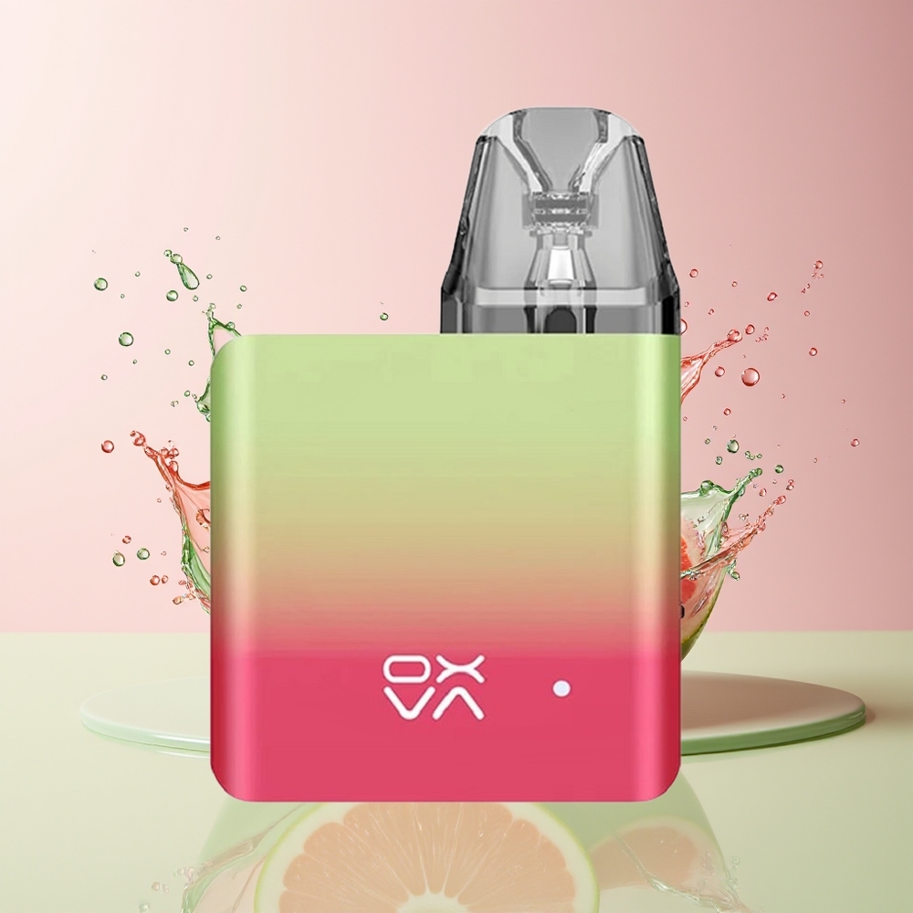 Oxva Xlim SQ Dansk Engros Kit med 900mAh Batteri, 25W og 0.6/0.8ohm Coils i Lyserød og Grøn