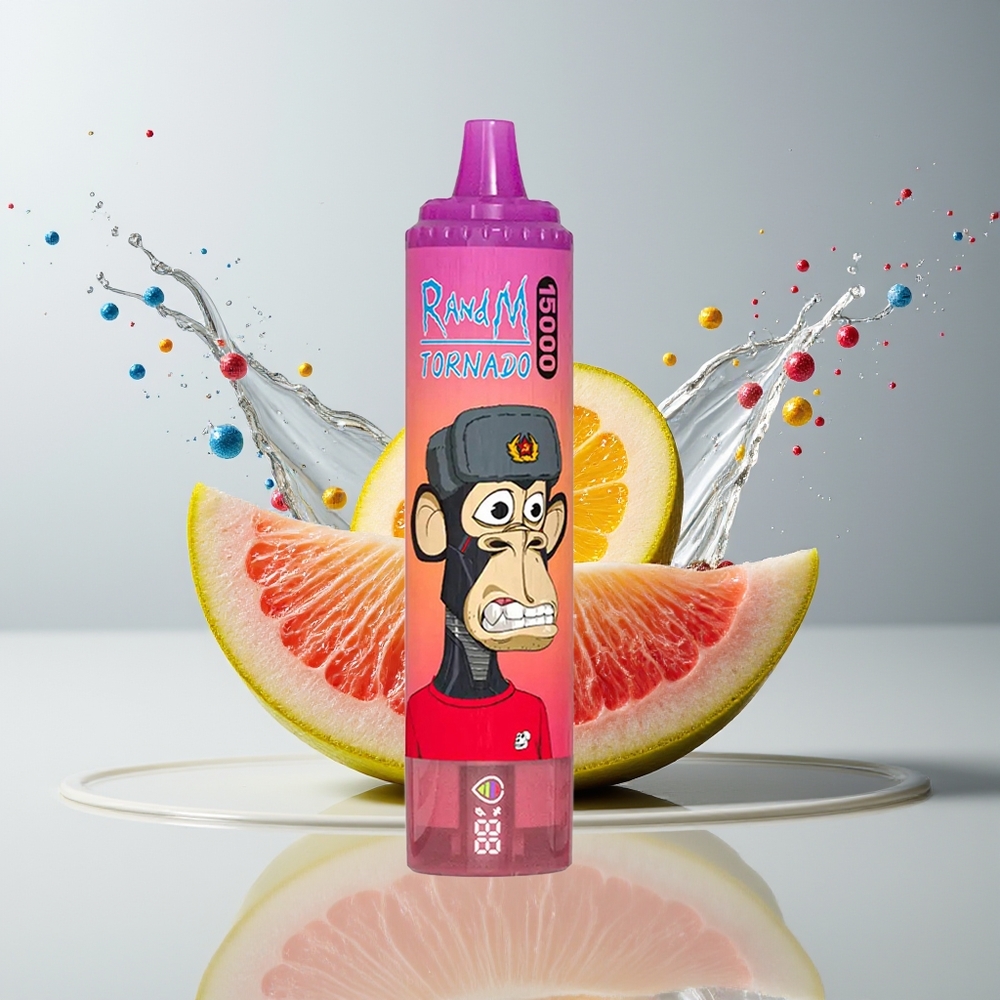 RandM Fumot Tornado 15000 Puffs Dansk engros - 25ml, 0.9 Ohm Mesh, 850mAh, Dragenfrugt