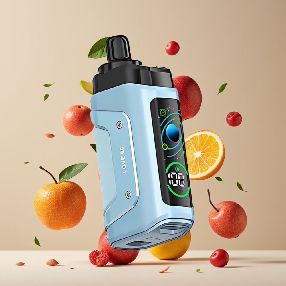 Razz Bar 45000 Puffs Vape til Engangsbrug Dansk engros med 20 mg/ml Nikotin og Justerbar Luftstrøm