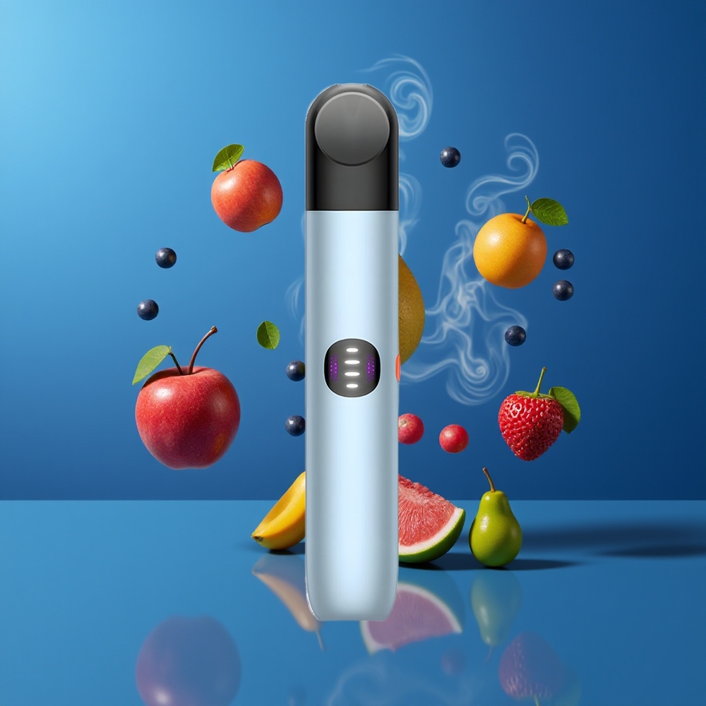 RELX Infinity 2 Plus Dansk engros Enhed med Justerbar 3 Tilstande og 600 Pust Blå Bugt