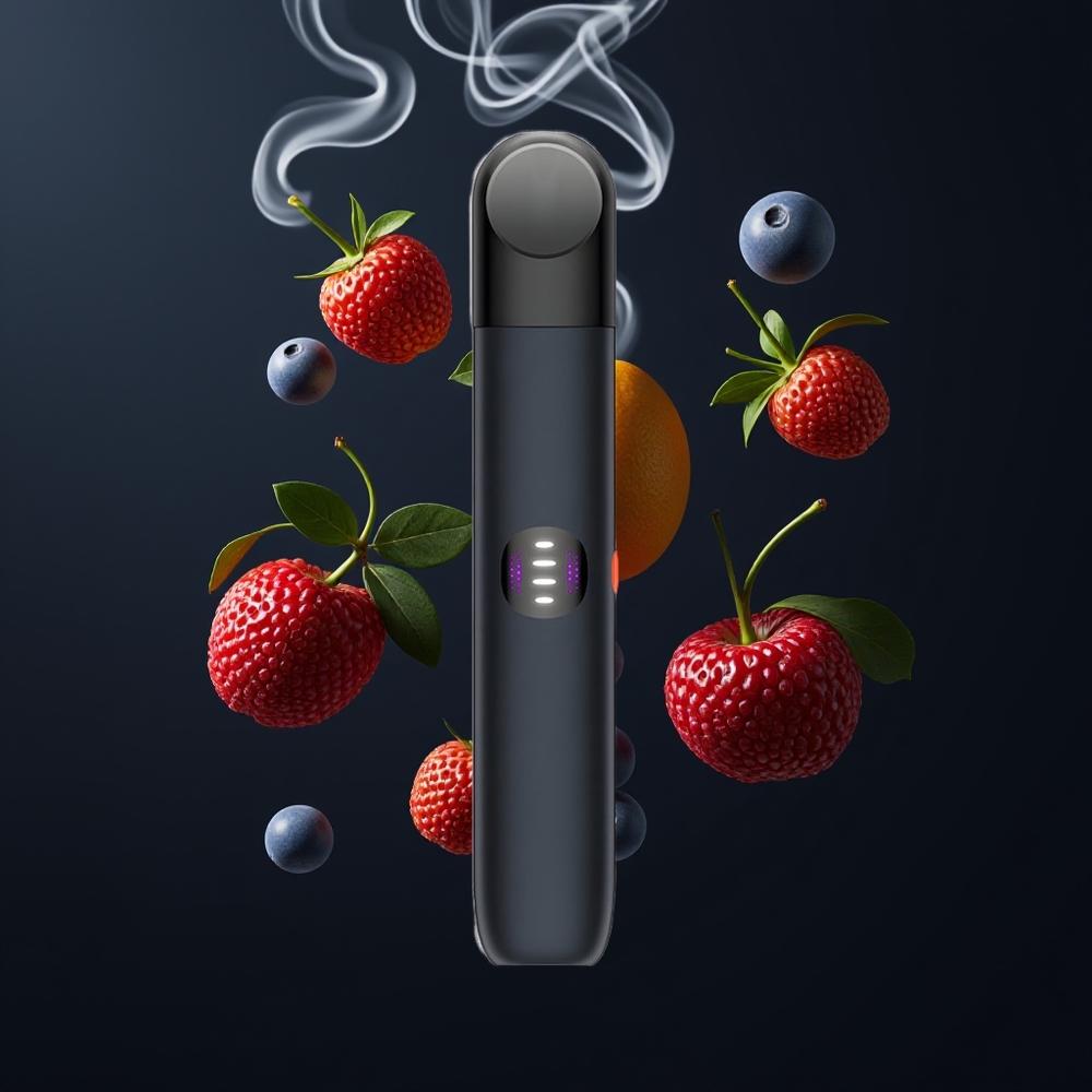 RELX Infinity 2 Plus Enhed Dansk Engros – Justerbar 3 Tilstande, 10W, Type-C, Sort Safir