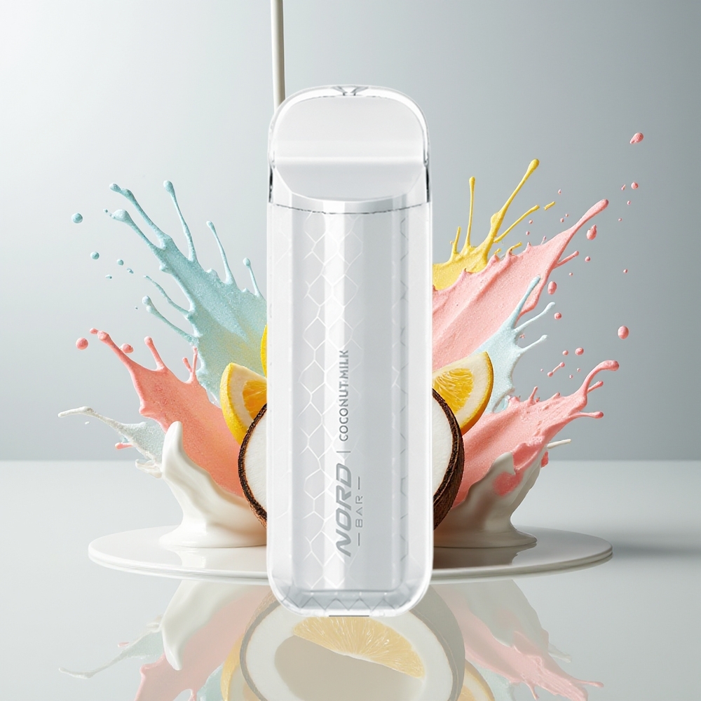 SMOK NORD BAR 4000 Puffs Engangs Vape Dansk Engros – 8.5ml E-Væske, 600mAh Batteri, Kokosmælk