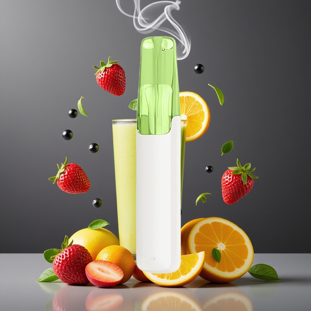 Snowplus Dash 4000 Puffs Engangsdevice Dansk Engros – Ceramic Atomizer, 530 mAh, 7.5 ml, Matcha Smoothie