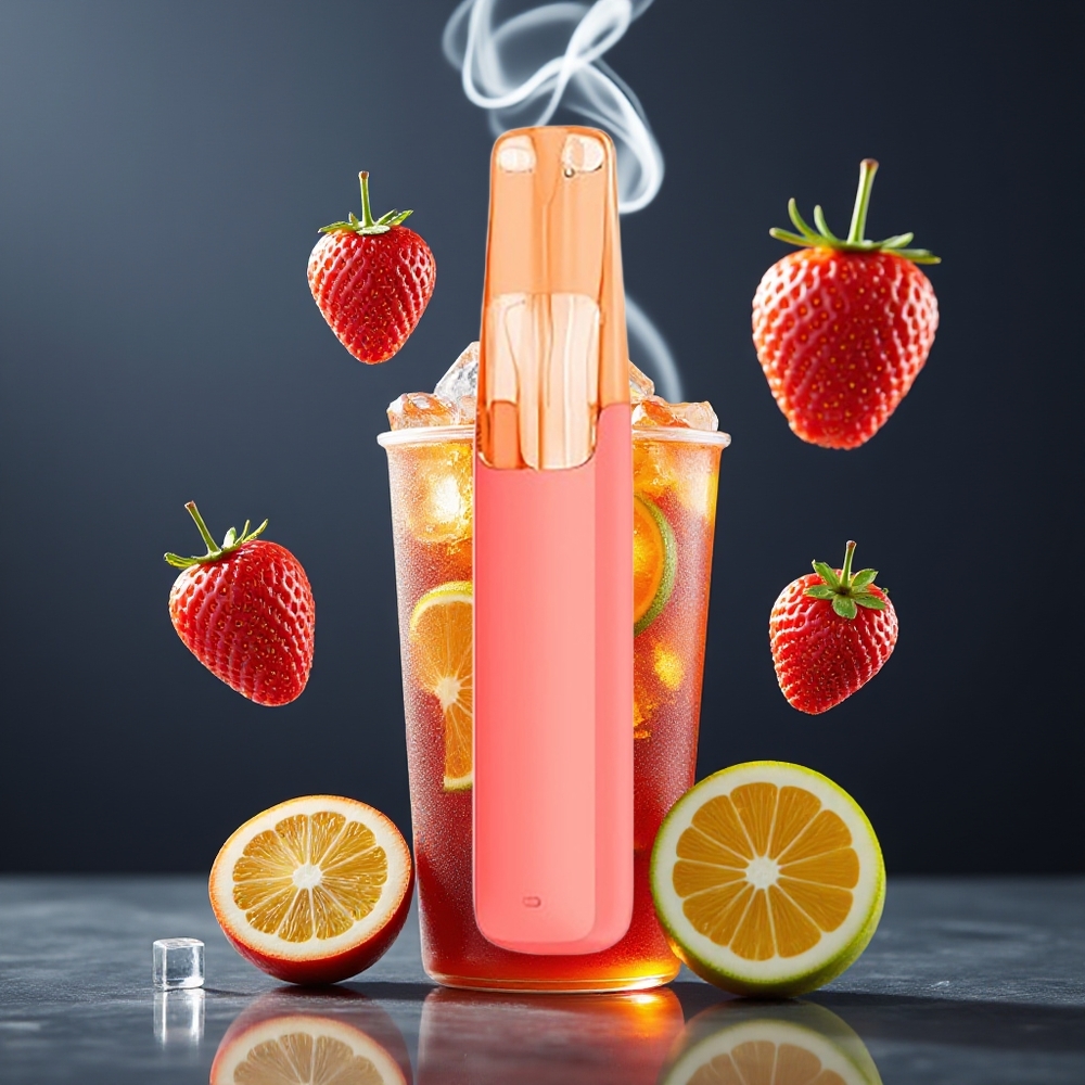 Snowplus Dash 4000 Puffs Engangsdevice Dansk Engros – Keramik Atomizer, 7,5 ml E-væske, 530 mAh, Cola Is