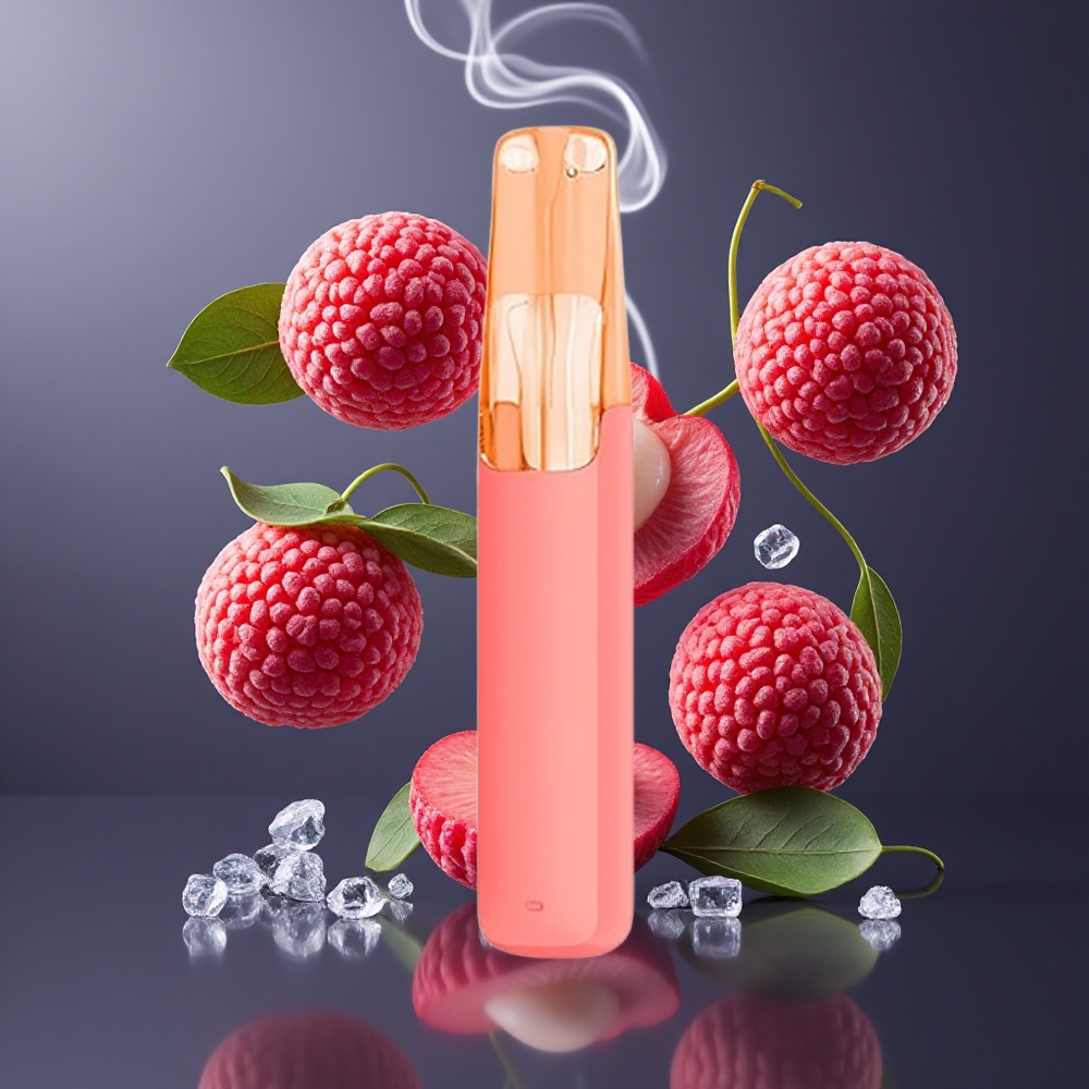 Snowplus Dash 4000 Puffs Engangsdevice Dansk Engros – Keramisk Atomizer, 530 mAh, Litchi Is