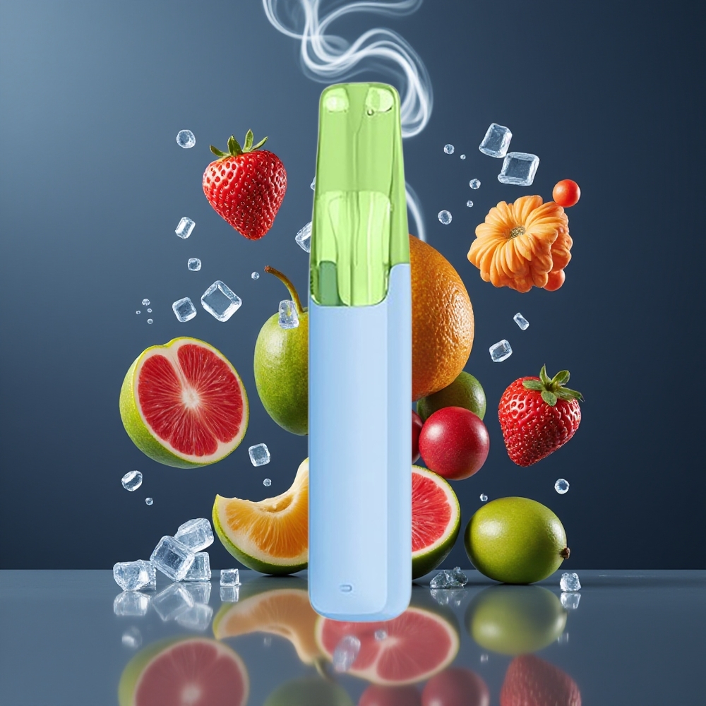 Snowplus Dash 4000 Puffs Engangsdevice med Ceramic Atomizer og 7,5 ml E-væske - Dansk Engros