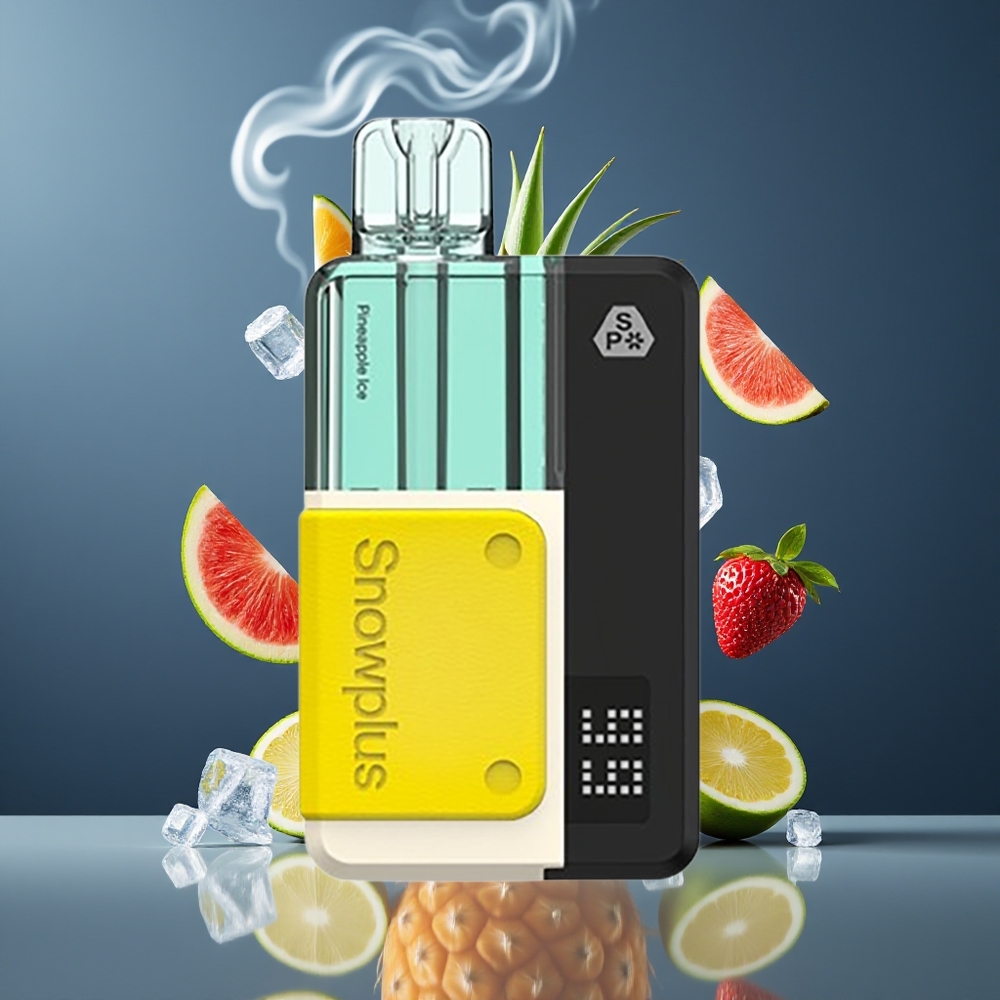 Snowplus Swift 5000 Puffs Prefilled Pod Kit Ananas Is Dansk Engros – 1000 mAh, 2+10 ml, Dual Mesh