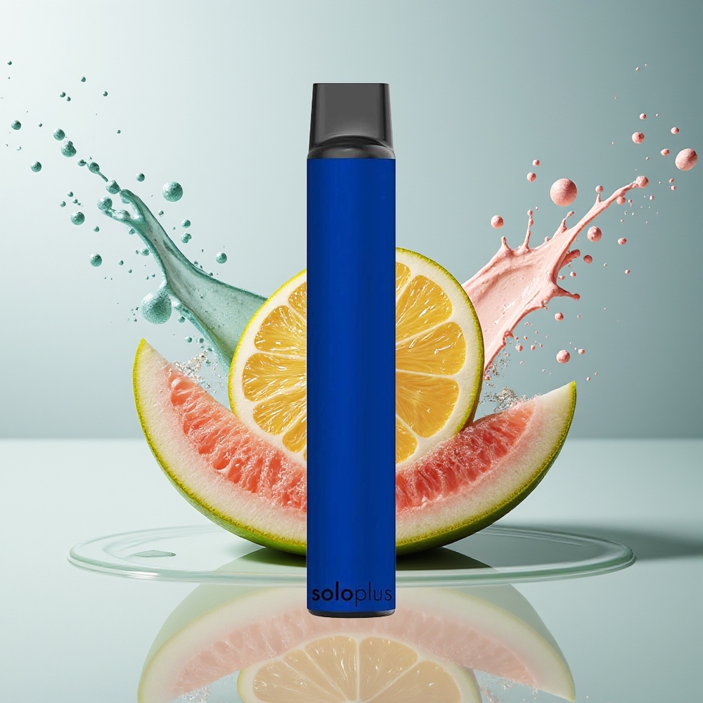 Solo Plus 2800 Puffs Engangs Vape Dansk Engros - Mesh Coil, 6,5ml, 950mAh, Mentol