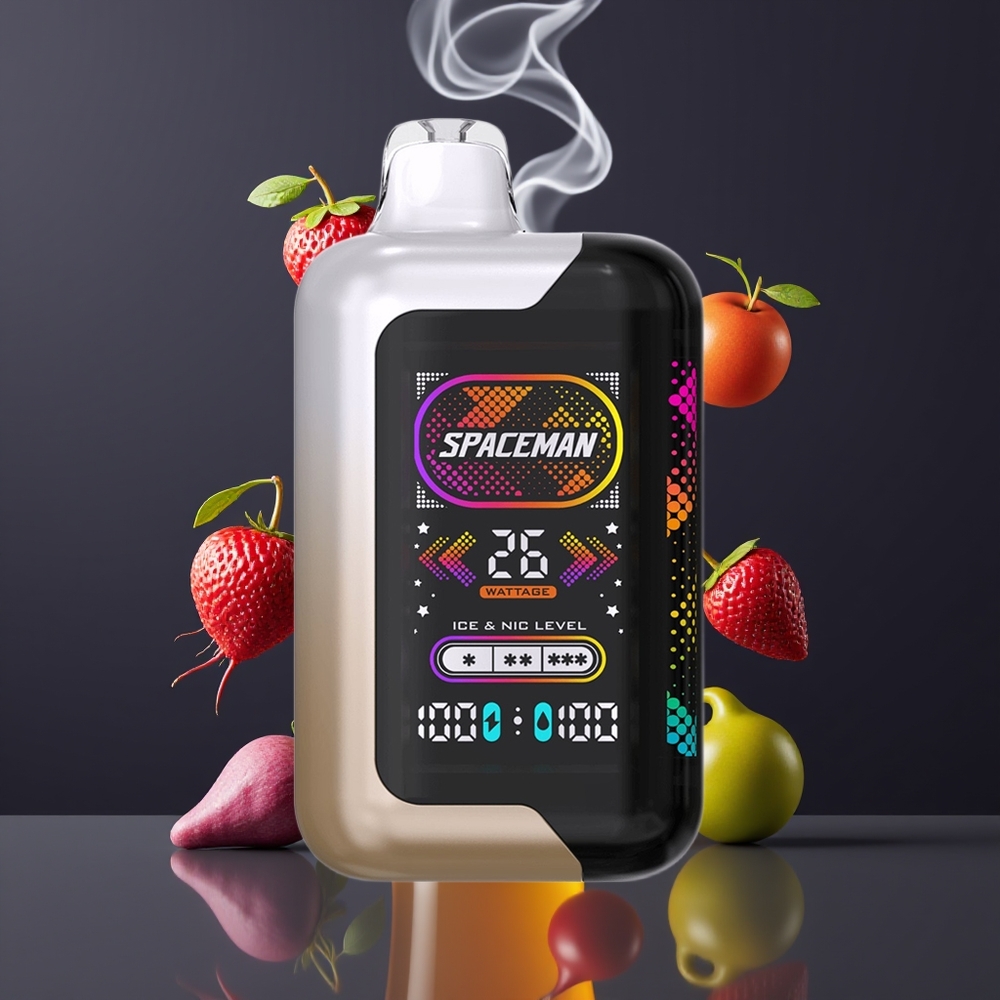 SPACEMAN SP40000 Engangs Vape Dansk Engros - 1000mAh / 20ml / Root Beer (Rodtøl)