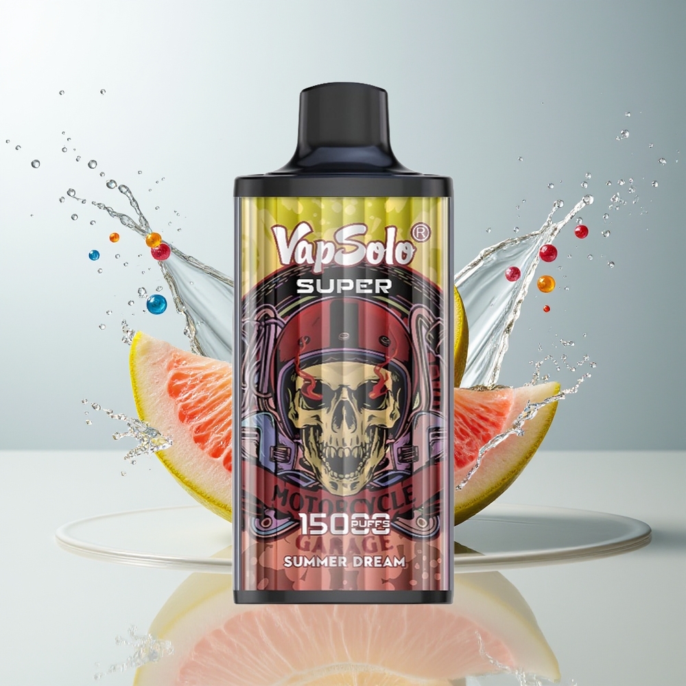 Vapsolo Super 15000 puffs Dansk engros – Sommerdrøm – 40ml – 850mAh