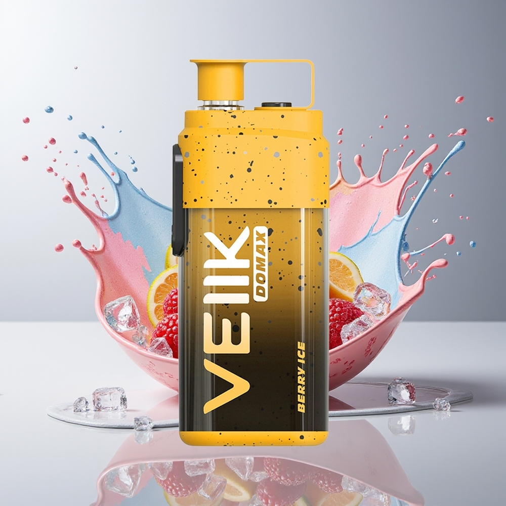 VEIIK DOMAX 20000 Puffs Dansk Engros Disposable Vape med 25ML E-væske og 850 mAh Batteri – Bær Is