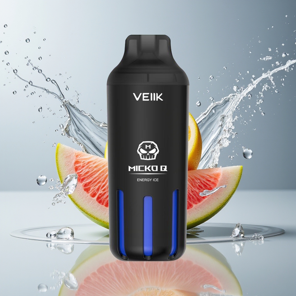 VEIIK MICKO Q 5500 Puffs 15ml Dansk Engros Disposable Vape Energi Is