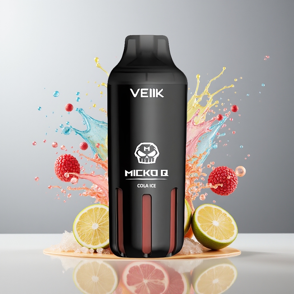 VEIIK MICKO Q 5500 Puffs Dansk Engros Disposable Vape Cola Is