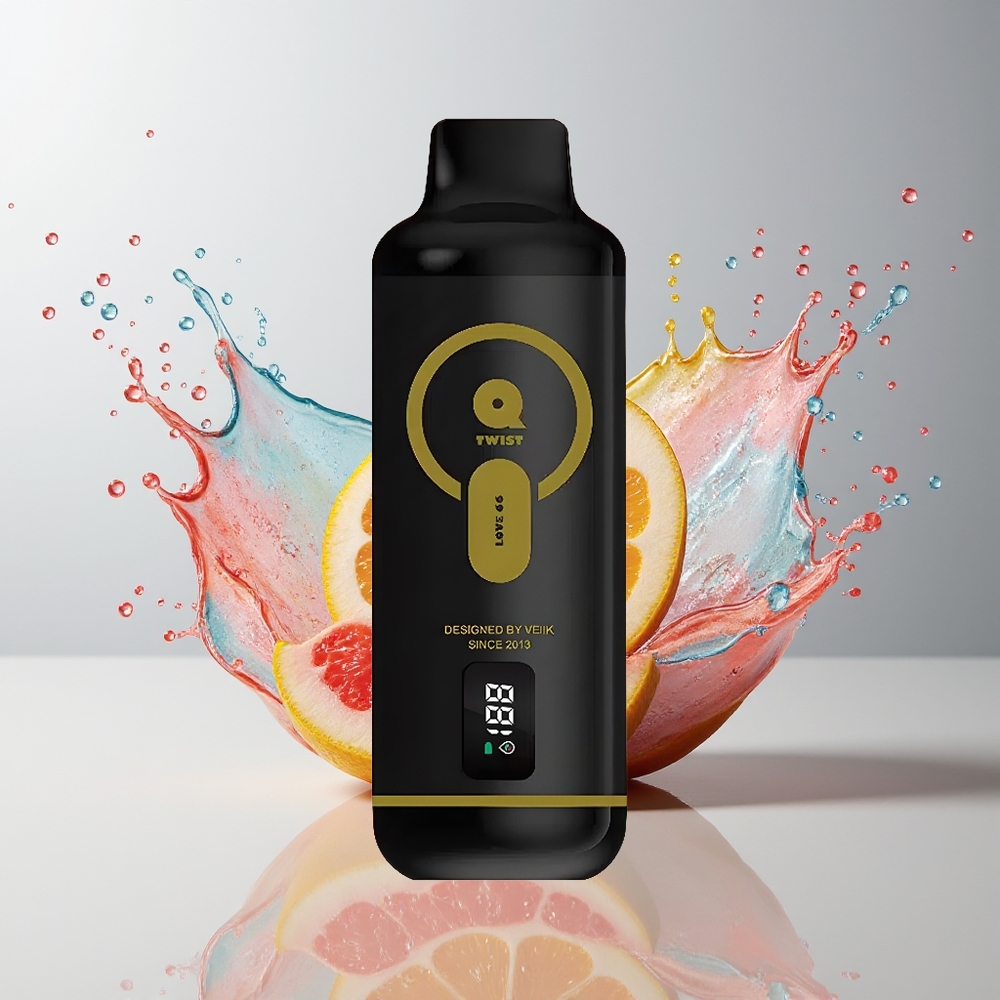 VEIIK MICKO Q TWIST 12000 Puffs Engangs Vape Dansk Engros – Salt Nic 50mg/ml, 1.1ohm Mesh Coil, Type-C Opladning