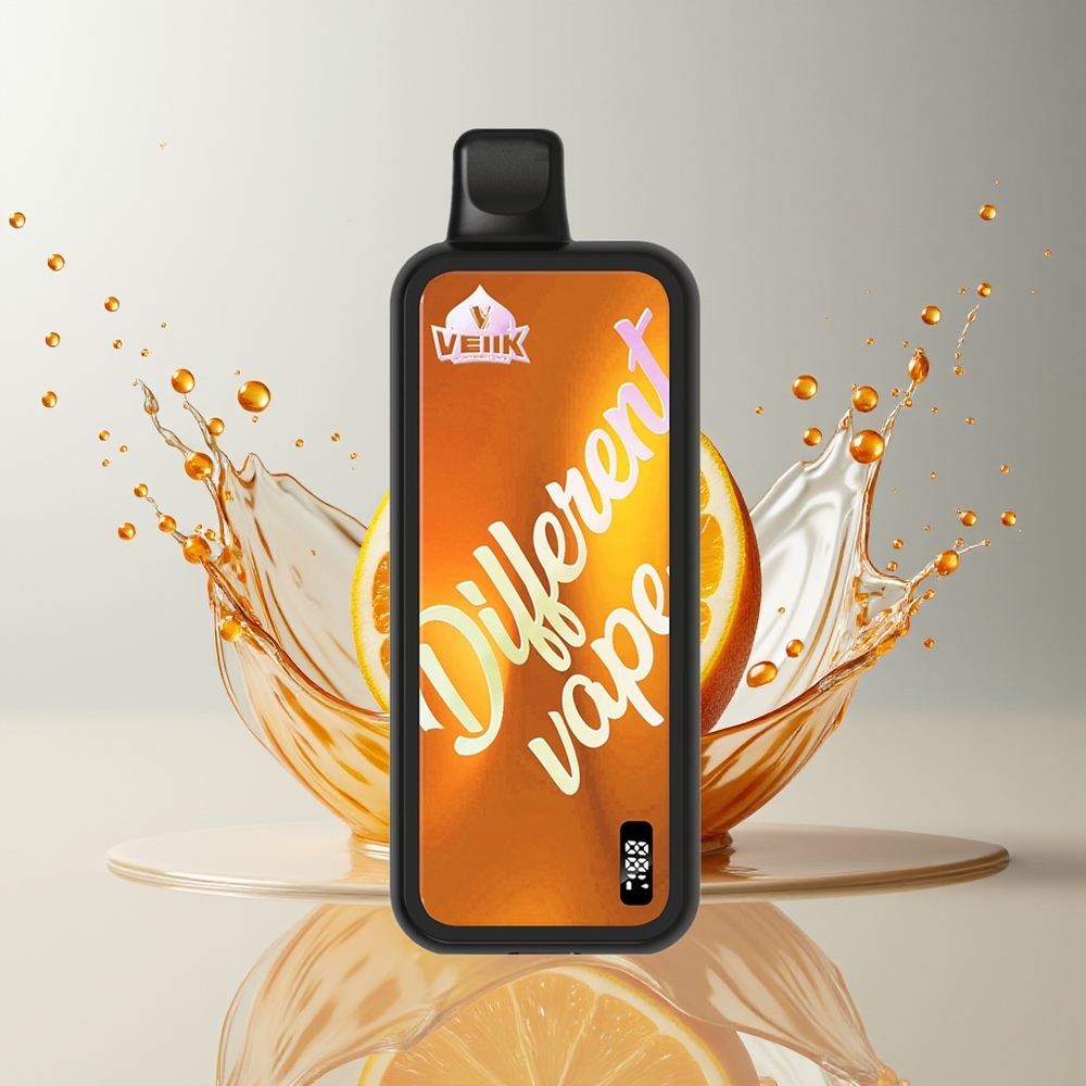 VEIIK MICKOBS 20000 Puffs Disposable Vape Dansk Engros med 650mAh og Type-C - Orange (Appelsin)