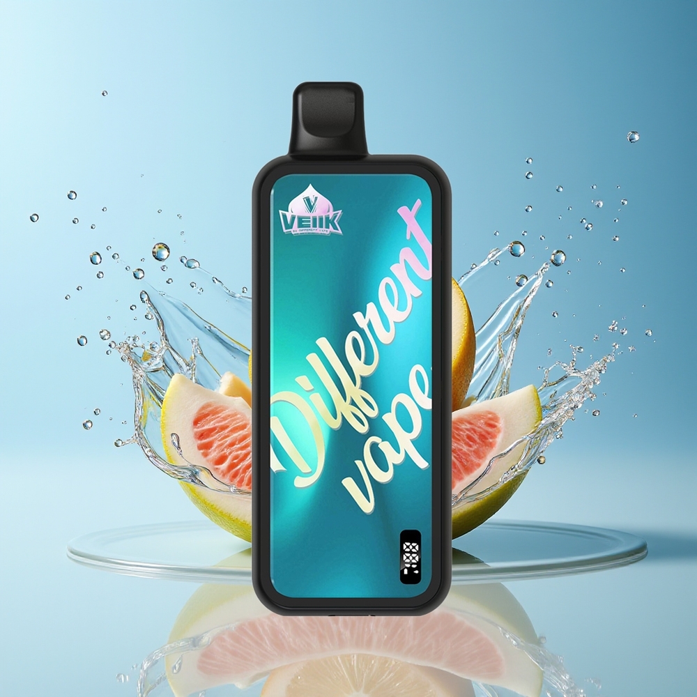 VEIIK MICKOBS 20000 Puffs Engangs Vape Dansk Engros med 650mAh Genopladelig Batteri og Type-C Opladning, Himmelblå