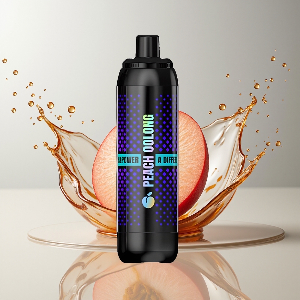 VEIIK NIGHT ELF 25000 PUFFS Dansk Engros Disposable Vape med DTL DUAL MESH og Fersken Oolong