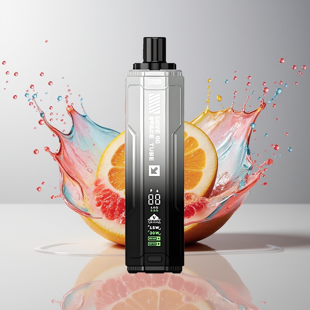 VEIIK SPACE TUBE 20000 Puffs Dansk Engros Disposable Vape med 22ml E-væske og 850mAh Genopladelig Batteri