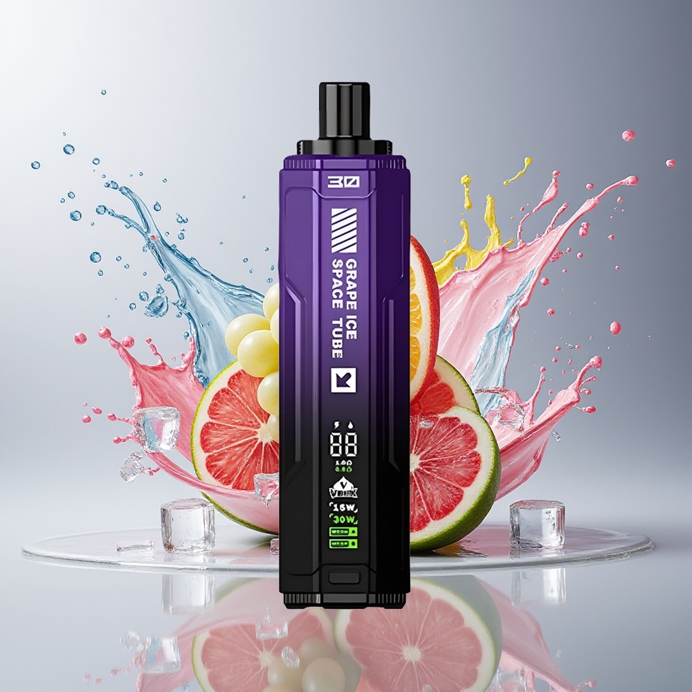 VEIIK SPACE TUBE 20000 Puffs Dansk Engros Disposable Vape med 22ml kapacitet og Type-C opladning - Drueis