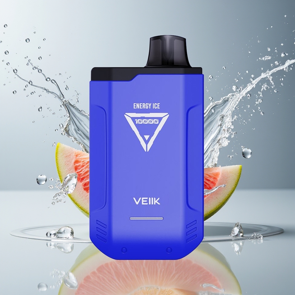 VEIIK X SPACE 10000 Puffs Dansk Engros Disposable Vape med 18ML E-Liquid og USB-C Opladning - Energy Is