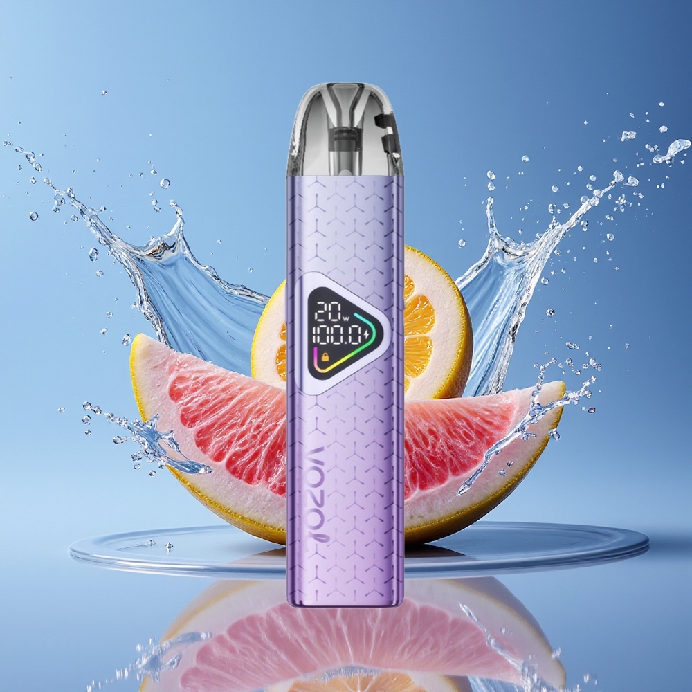 VOZOL ACE GO Engangs Vape Dansk Engros med 1300mAh Batteri, USB-C Opladning og Blå Violet Farve