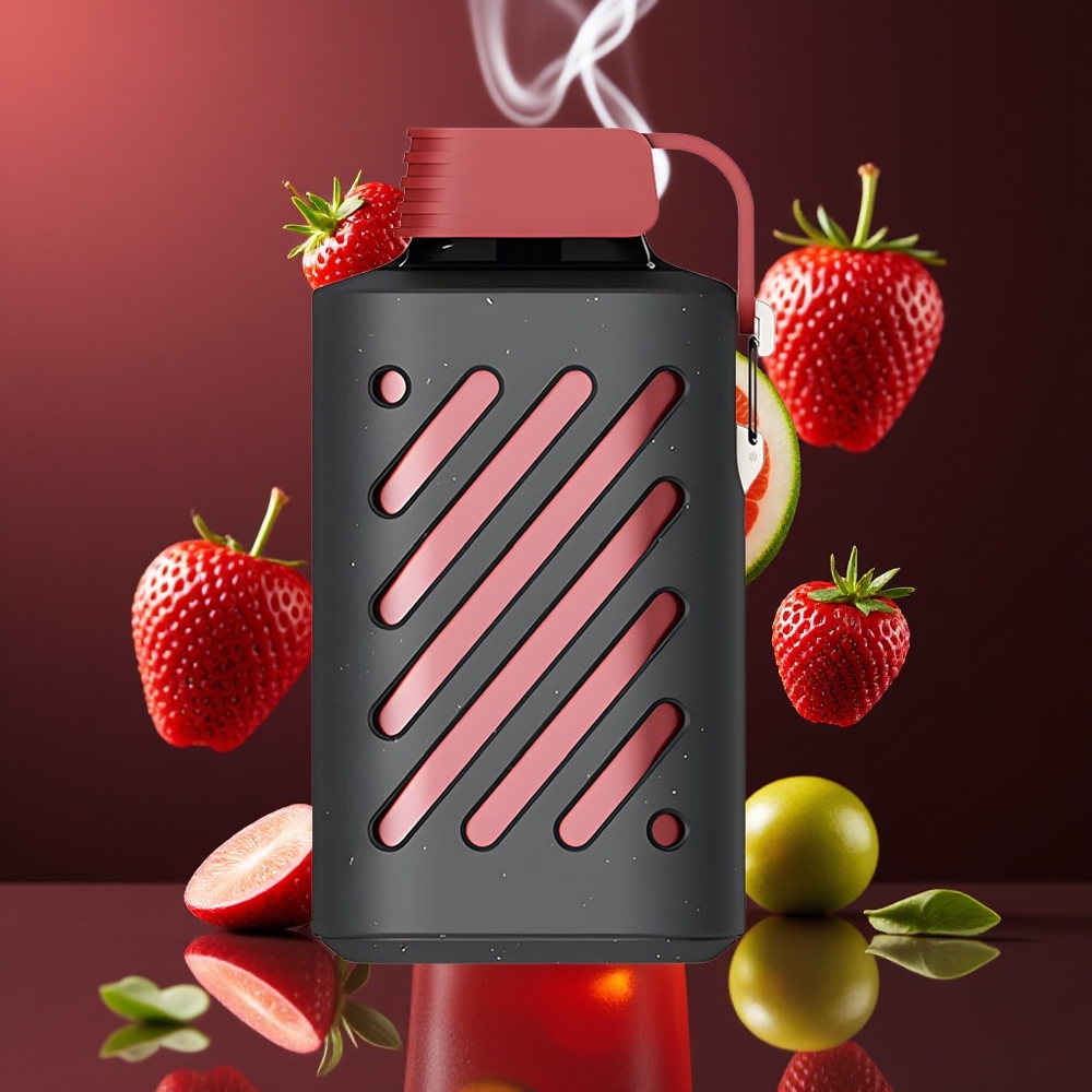 VOZOL GEAR 10000 Dansk Engros Disposable Vape – 10000 Puffs, 30 Smagsvarianter, Forstørret Væskekapacitet, Rød Mojito