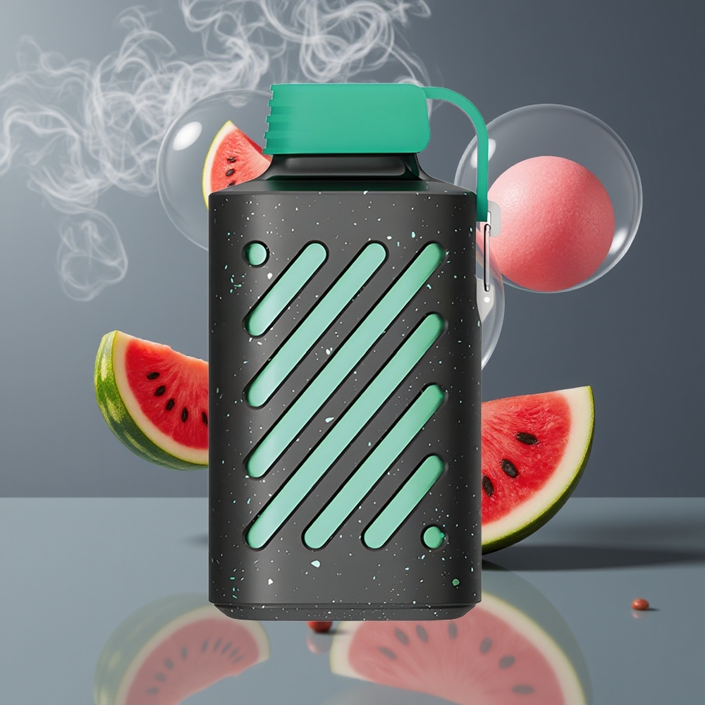 VOZOL GEAR 10000 Dansk Engros Disposable Vape Vandbølgetyggegummi – 10000 Puffs, 30 Smage, VAMT Mesh Coil, 20 ml E-liquid Kapacitet