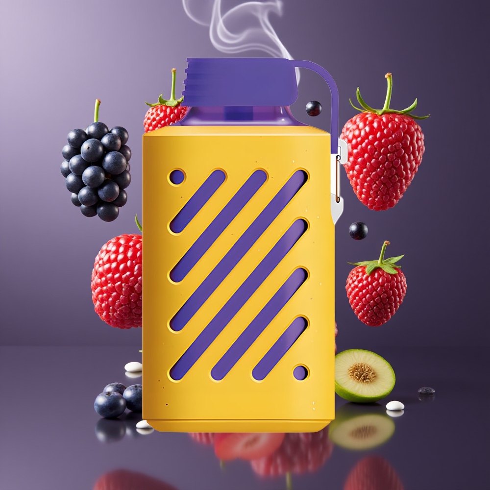VOZOL GEAR 10000 Dansk Engros Disposable Vape med Blandede Bær – 10000 Puffs, VAMT Mesh Coil, 20 ml E-liquid