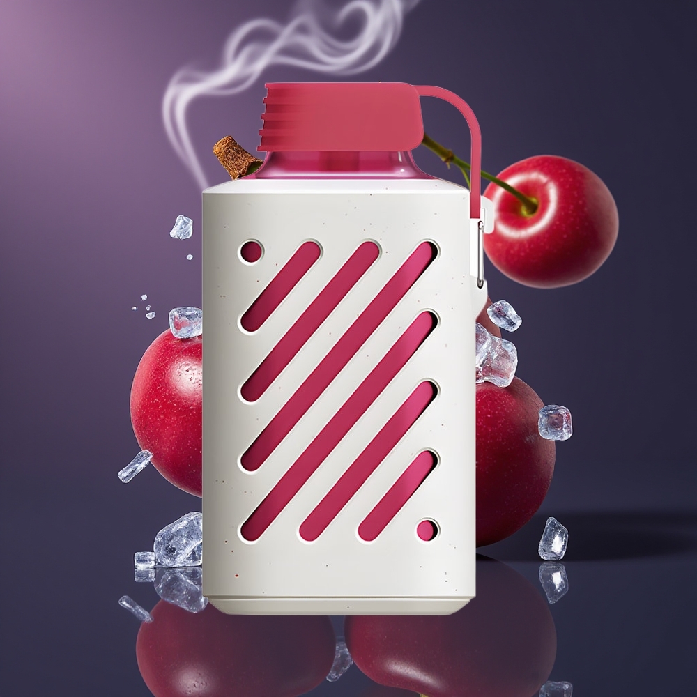 VOZOL GEAR 10000 Disposable Vape Dansk Engros – 10000 Puffs, 30 Smagsvarianter, Forstørret Væskekapacitet, Kirsebær Is