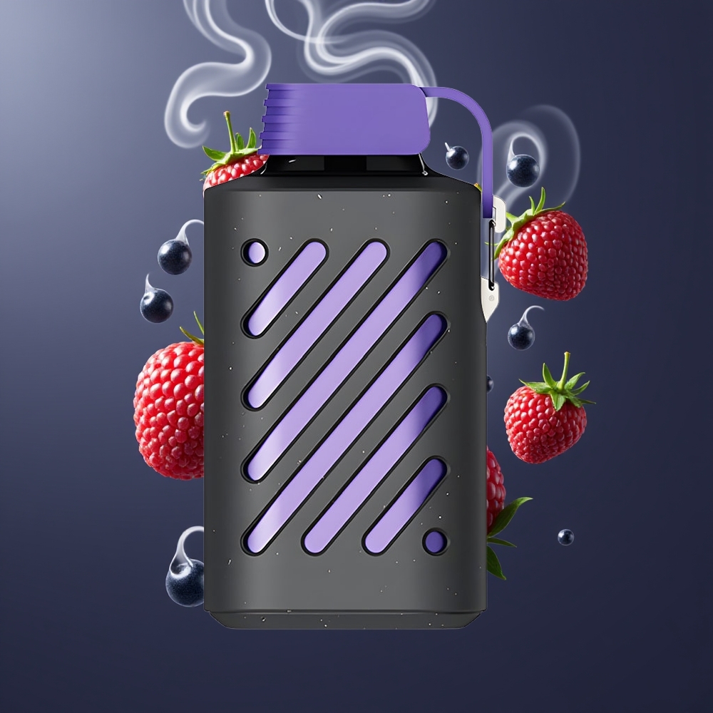 VOZOL GEAR 10000 Disposable Vape Dansk Engros – 10000 Puffs, 30 Smagsvarianter, Skovbær Storm, VAMT Mesh Coil, 20 ml E-væske