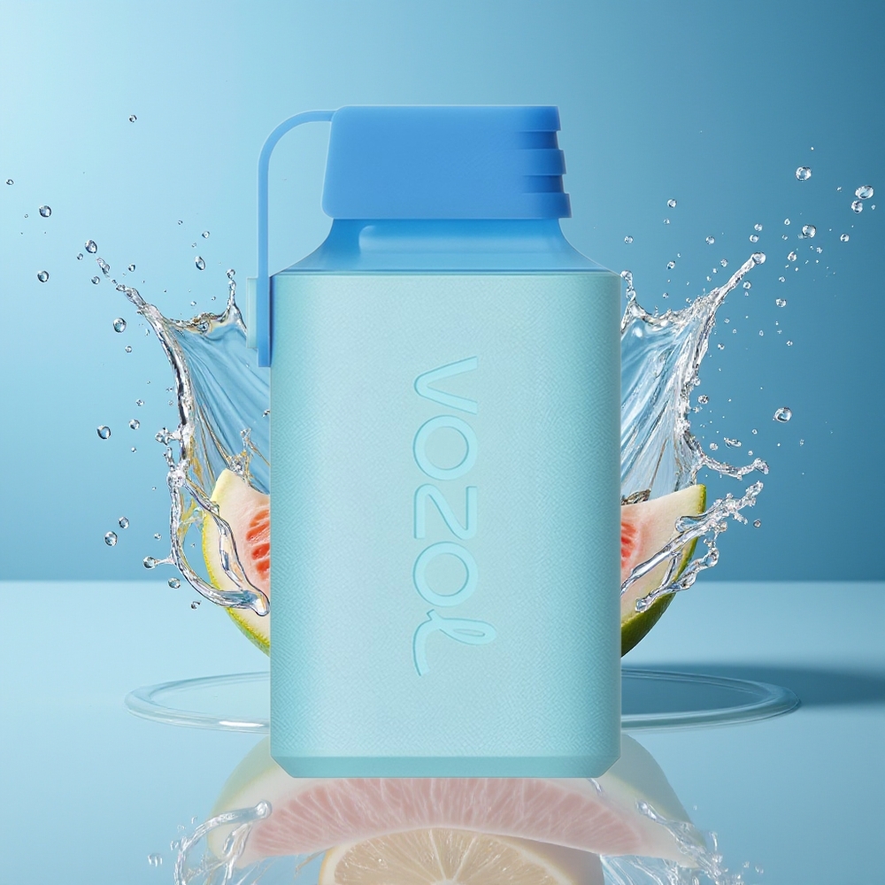 VOZOL GEAR 600 Engangs Vape Dansk Engros - Børnesikring, Type-C Opladning, 20mg/ml Nikotin, Hr. Blå